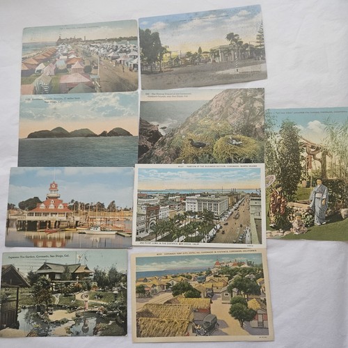 Vintage postcards san - postcards,